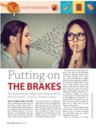 Preview of Putting on the brakes